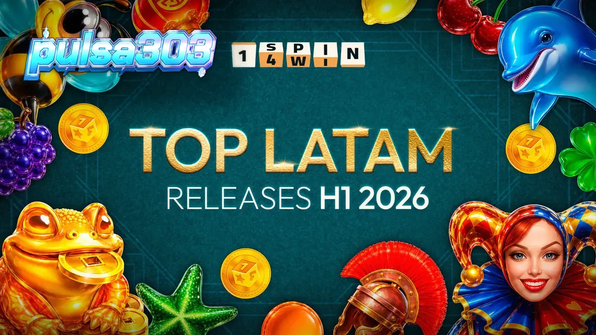 Tampilan antarmuka gim slot Golden Joker Fortune dengan tema buah klasik.